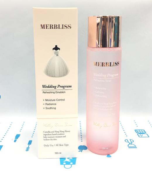 韩国Merbliss婚纱修复爽肤水150ml、乳液150ml（870704）（870216） 商品图0