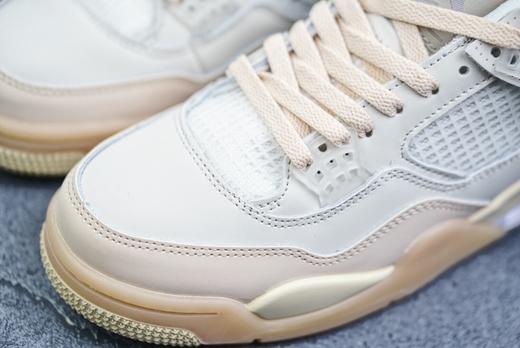 乔丹/Air Jordan 乔4 AJ4 aj4 AJ4 乔丹4代OFF-WHITE x Air Jordan 4 “Sail” SP WMNS货号：AQ9129 002 乔4联名 商品图4