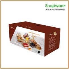 SNAPWARE Amber Clear 琥珀色保鲜盒 WK-HP-6D（六件套） 商品图4