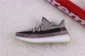 Adidas  阿迪椰子350V2   侃爷 爆米花 卡其灰 麻灰 踩屎感 货号：FZ1267