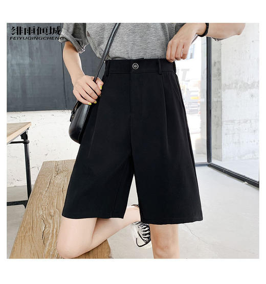 ★直筒5分阔腿裤 商品图1