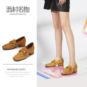 西村名物新品中跟乐福鞋通勤X283M31741