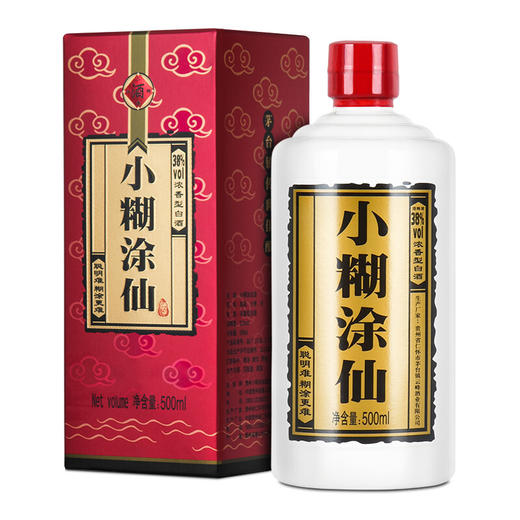 【推荐】小糊涂仙 38度 500ml 单瓶装 浓香型 新老包装随机发货 商品图0