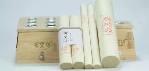 炙艾坊蕲艾桑皮纸古法手工香艾陈艾18×200mm纯艾条10支/盒 商品图4