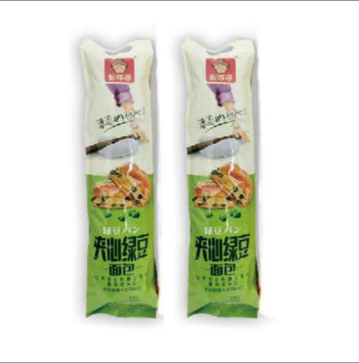 社区团购靓婆婆夹心绿豆面包350g*2 商品图0