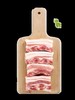【五四农场】黑猪肉 0.5kg 商品缩略图0