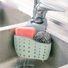 【水槽塑料沥水挂袋置物架】厨房用品水池海绵收纳用品挂篮收纳沥水架 商品缩略图3
