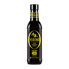 千禾 酱油 零添加头道原香180天特级生抽 500ml