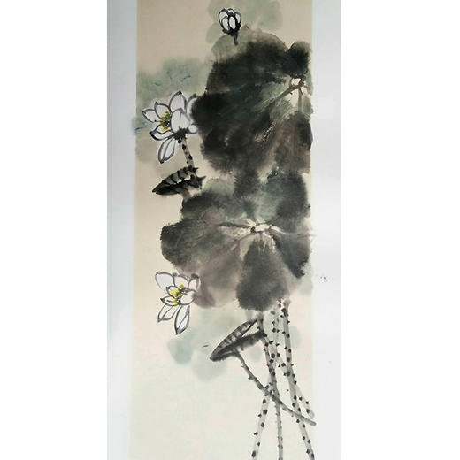 纸本大写意《荷花》001 商品图0
