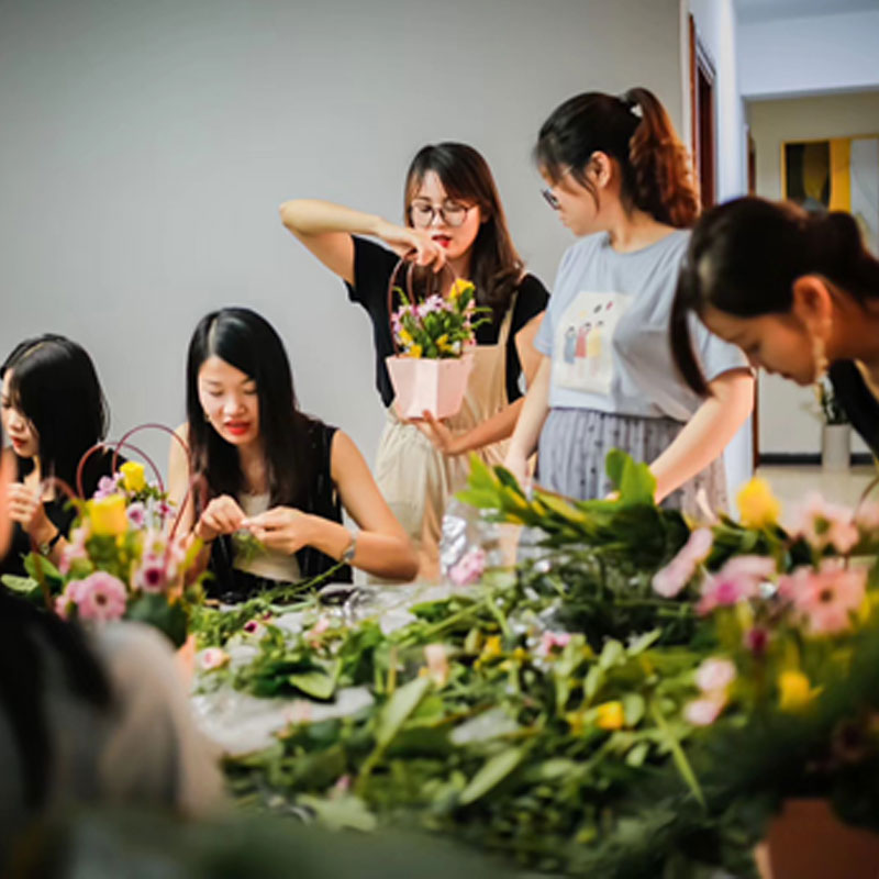 （6人成团）干花香薰蜡烛制作