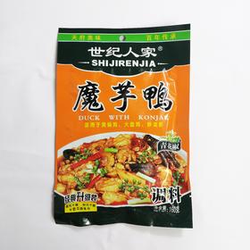 世纪人家魔芋鸭调料160g/袋