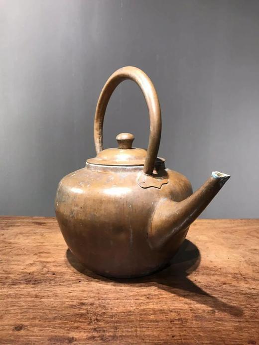 手工打造铜质大提梁壶， 顺丰包邮 商品图5