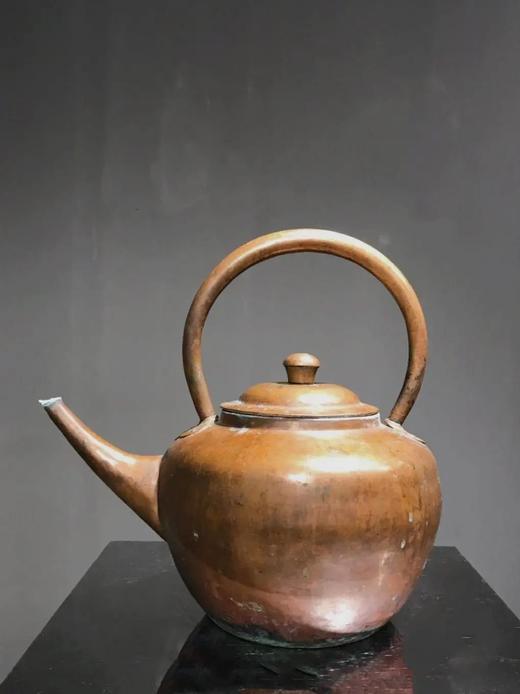 手工打造铜质大提梁壶， 顺丰包邮 商品图0