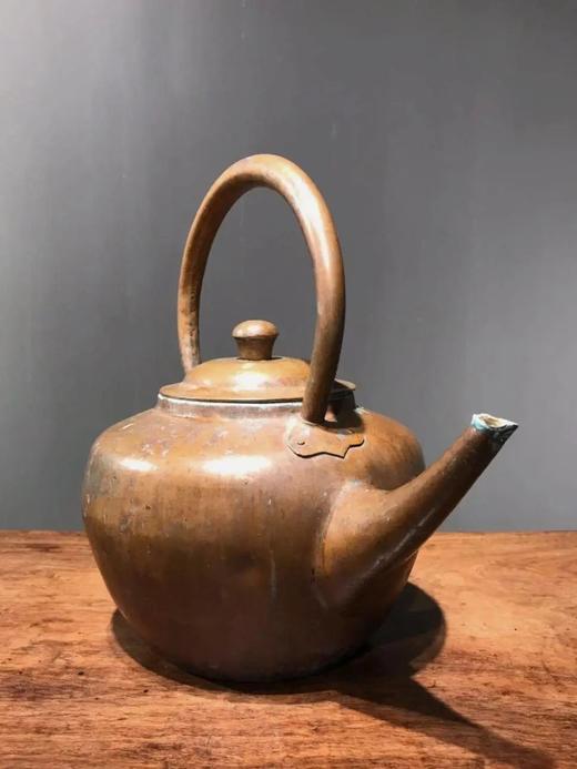 手工打造铜质大提梁壶， 顺丰包邮 商品图7