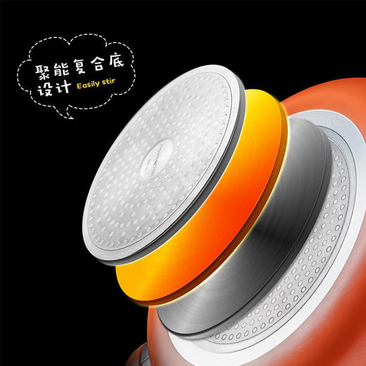 Joyoung/九阳（509232）JLW2601D平底锅 不粘锅无油烟煎锅煎饼牛排蛋迷你小电磁炉燃气灶通用 商品图3