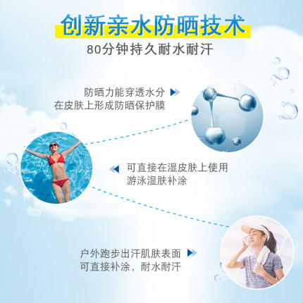 曼秀雷敦 新碧户外骄阳防晒乳液SPF50+PA+++ 商品图2