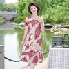 MQ-1971-Q66夏装新款典雅显瘦遮肉减龄贵夫人连衣裙YY 商品缩略图1