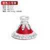 手摇转经轮底座红皮合金莲花底座佛教用品密宗手摇转经筒底座大小号 商品缩略图8