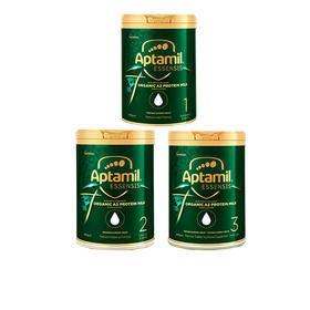 【海外直邮】【预售 新澳直邮】Aptamil/爱他美 奇迹绿罐有机A2奶粉 900g*3