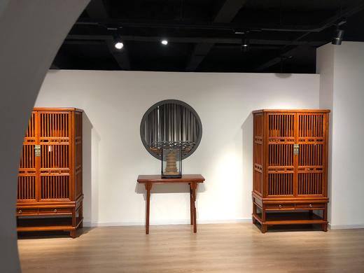 红桥红  家具严选  缅甸花梨（大果紫檀）  【直棂架格组合】 商品图2