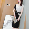 HT-1035新款时尚气质修身收腰显瘦亮片包臀连衣裙 商品缩略图0