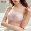 奶糖派自承托无肩带大胸防滑上托薄款透气女抹胸防走光大胸内衣夏 商品缩略图2