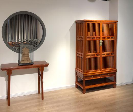 红桥红  家具严选  缅甸花梨（大果紫檀）  【直棂架格组合】 商品图3