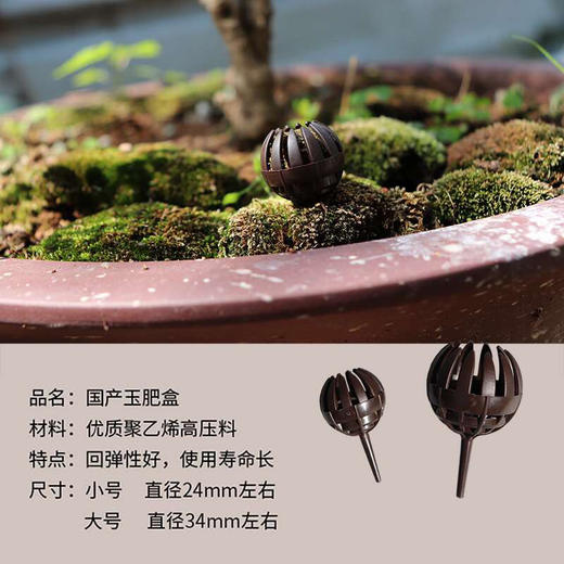 玉肥盒植物肥料盒 玉肥专用盒 带盖、不带盖 1～2 商品图1