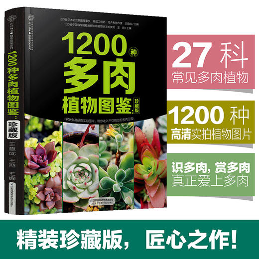 1200种多肉植物图鉴：珍藏版 商品图0