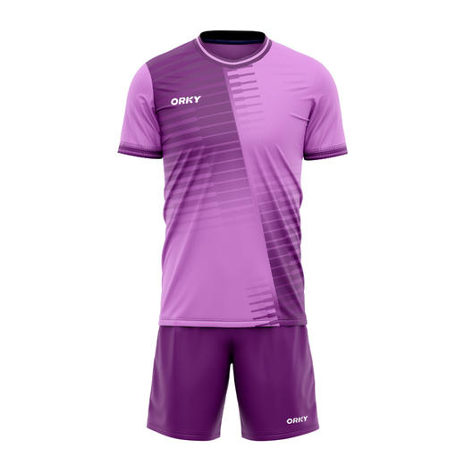 ORKY沃恺儿童足球服套装男童定制幼儿园印字队服小学生比赛球衣女 商品图4