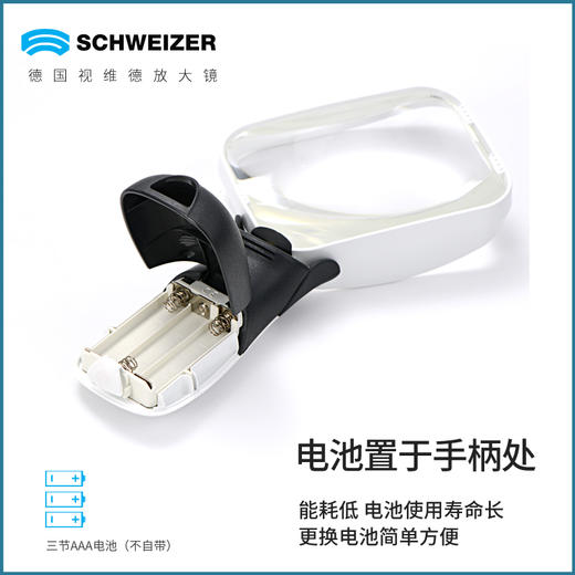 德国视维德进口放大镜老人阅读镜看书看报 商品图3