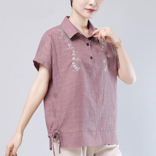 MQ-1816-X07夏装新款大码宽松休闲短袖纯棉T恤YY 商品图0