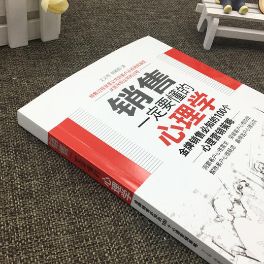 销售一定要懂的心理学 金*销售必知的100个心理营销策略  文义明 著 中国经济出版社 新华书店畅销书籍 商品图1
