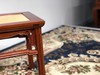 红桥红  家具严选  缅甸花梨（大果紫檀）  【编藤款瓜棱腿方凳】 商品缩略图4