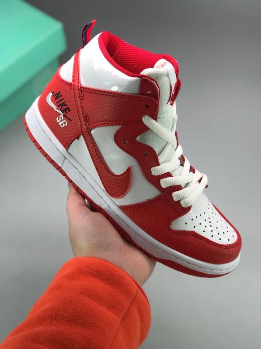 NIKE sb ZOOM DUNK HI PRO’University Red’-854851-661梦之红 36--45 商品图1