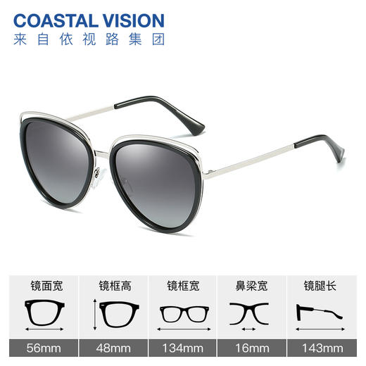 Coastal Vision镜宴偏光太阳镜8136 商品图0