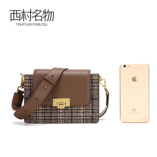 西村名物新品拼接淑女包包X384A42771 商品图1