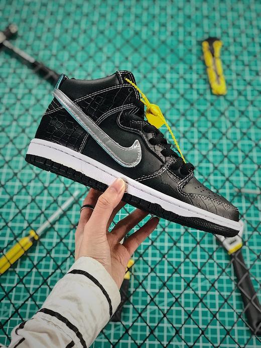Diamond x Nike  sb Dunk Low “Black”  钻石换勾 黑色 黄色 白色 白绿 低帮 高帮 货号BV1310-001 36-45偶数半码 商品图5