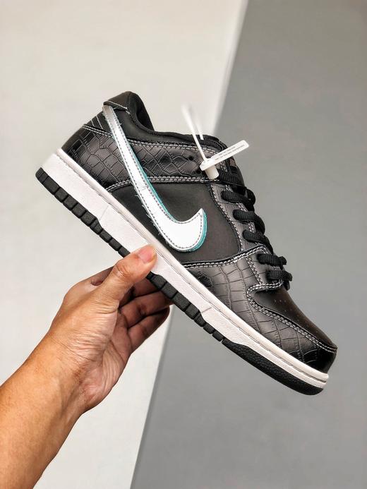 Diamond x Nike  sb Dunk Low “Black”  钻石换勾 黑色 黄色 白色 白绿 低帮 高帮 货号BV1310-001 36-45偶数半码 商品图4