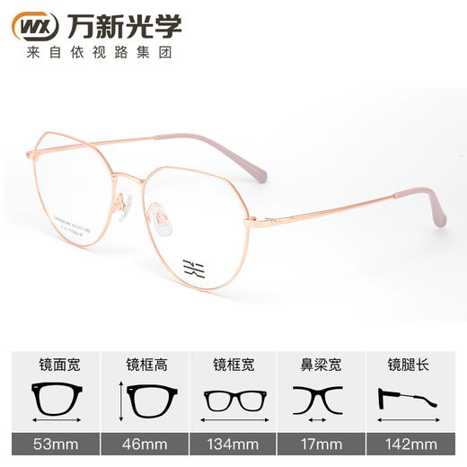 万新新品光学镜泰TAF4006 商品图2