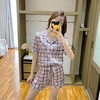 点此购买 巴宝莉女款短袖短裤家居睡衣套装 艾148067 商品缩略图4