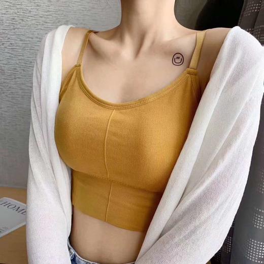 2件装！！美背吊带网红爆款收腹背心内搭内衣外穿打底无钢圈80-130斤可穿21205 商品图1