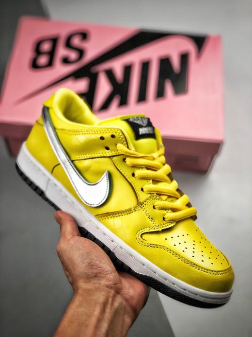 Diamond x Nike  sb Dunk Low “Black”  钻石换勾 黑色 黄色 白色 白绿 低帮 高帮 货号BV1310-001 36-45偶数半码 商品图6