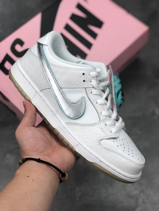 Diamond x Nike  sb Dunk Low “Black”  钻石换勾 黑色 黄色 白色 白绿 低帮 高帮 货号BV1310-001 36-45偶数半码 商品图0