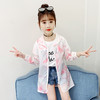 HGY-82100新款精品童装  儿童女大童防晒服外套夏季防晒衣中长款 商品缩略图1