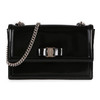 Salvatore Ferragamo/菲拉格慕 女士GINNY系列黑色牛皮单肩斜挎休闲包FG2925703299 商品缩略图0