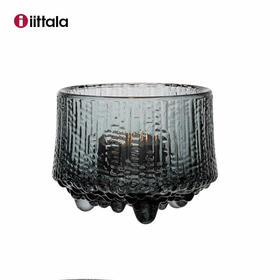 Iittala伊塔拉极冻系列蜡烛氛围摆件浪漫北欧风灰烛台65mm