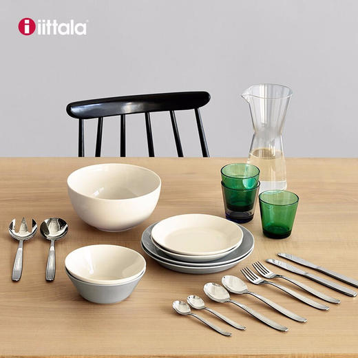Iittala伊塔拉Teema经典主题系列简约陶瓷餐具盘子21cm 商品图0