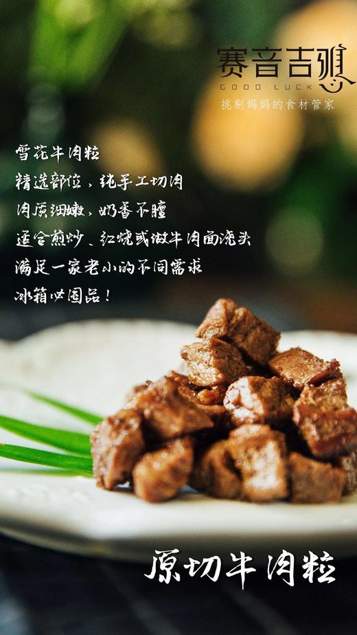 菲力儿童牛排+雪花牛肉粒组合 商品图5