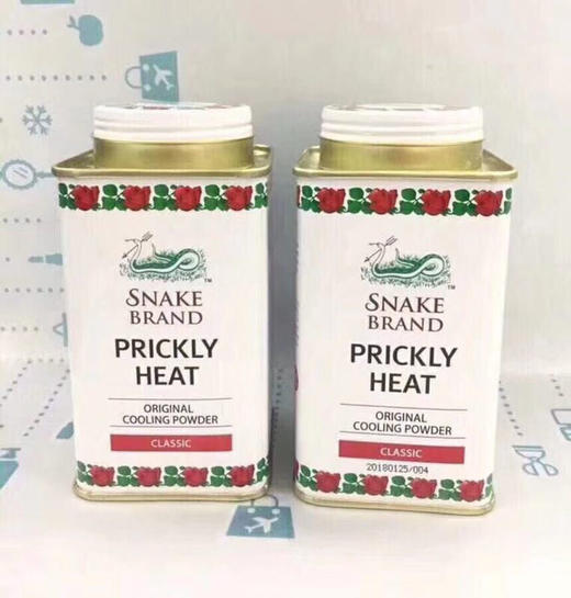 SNAKE BRAND圣露斯蛇牌爽身粉#婴儿#大红经典#薰衣草款（001196）（001028）（001684） 商品图1